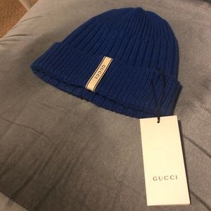 Gucci Beanie Hat Blue